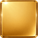 Gold plated dice skin