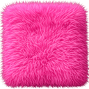 Pink fuzzy dice skin