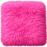Pink fuzzy dice